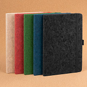 Блокнот Cork County, красный