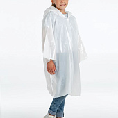 Дождевик-плащ детский BrightWay Kids, белый