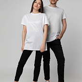 Футболка унисекс для сублимации Paint Tee, белая