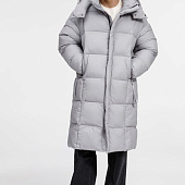 Пуховик унисекс Kapsula, серый