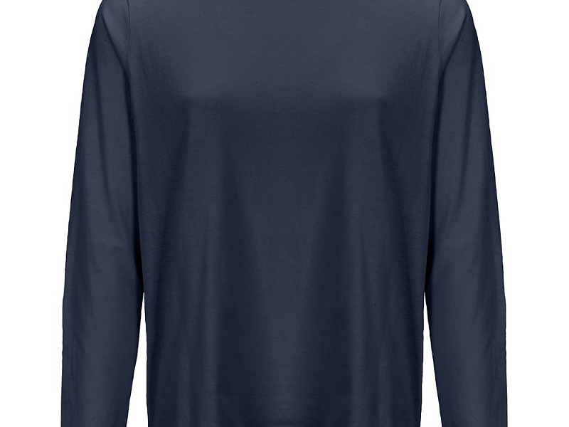 Футболка с длинным рукавом женская Monarch Women, темно-синяя (navy)