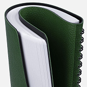 Ежедневник Strep Front на заказ, недатированный, зеленый