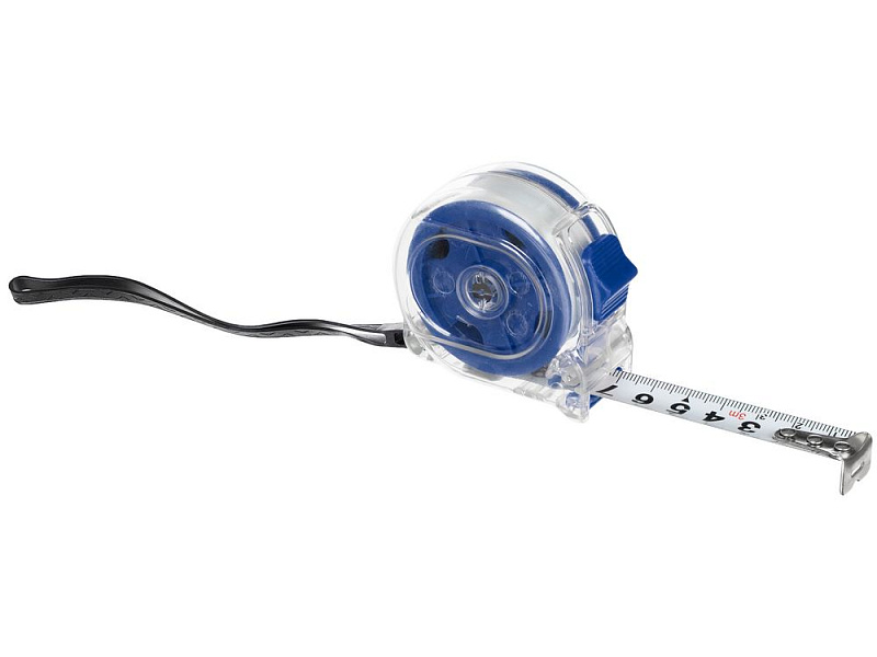 Рулетка Selvaksi, 3 м, синяя