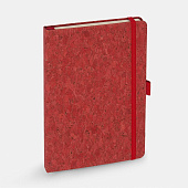 Блокнот Cork County, красный