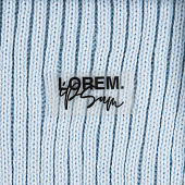 Лейбл из ПВХ Dzeta, XS, прозрачный