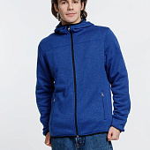 Куртка с капюшоном унисекс Gotland, синяя