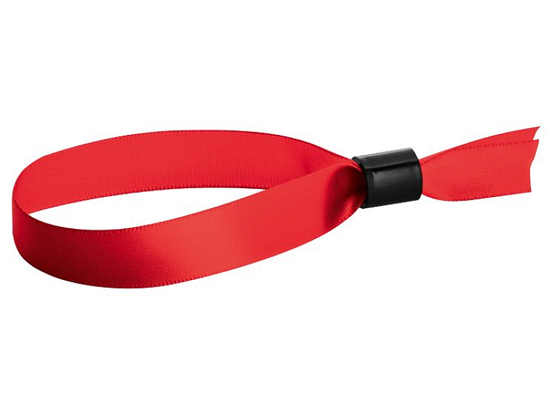 Несъемный браслет Seccur, красный