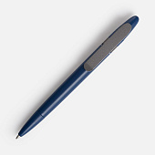 Ручка шариковая Prodir DS5 TSM Metal Clip, синяя с серым