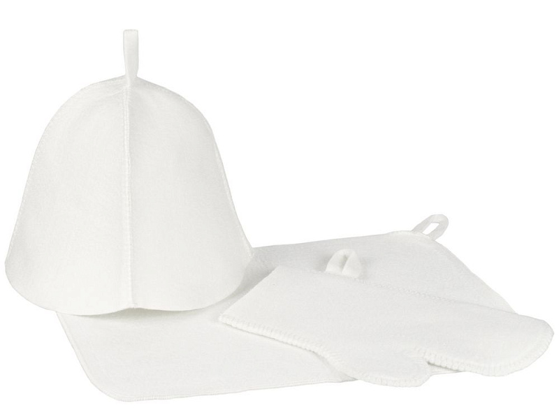 Набор для бани «Парилка», белый