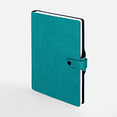 Ежедневник Strep Front на заказ, недатированный, бирюзовый
