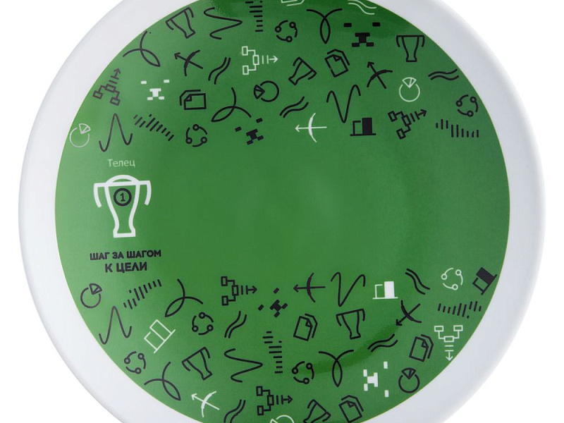 Тарелка наградная «Бизнес-зодиак. Телец»