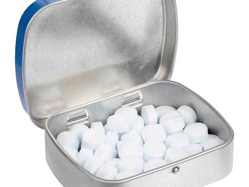 Освежающие конфеты Polar Express, ver. 2, арктическая мята, синий