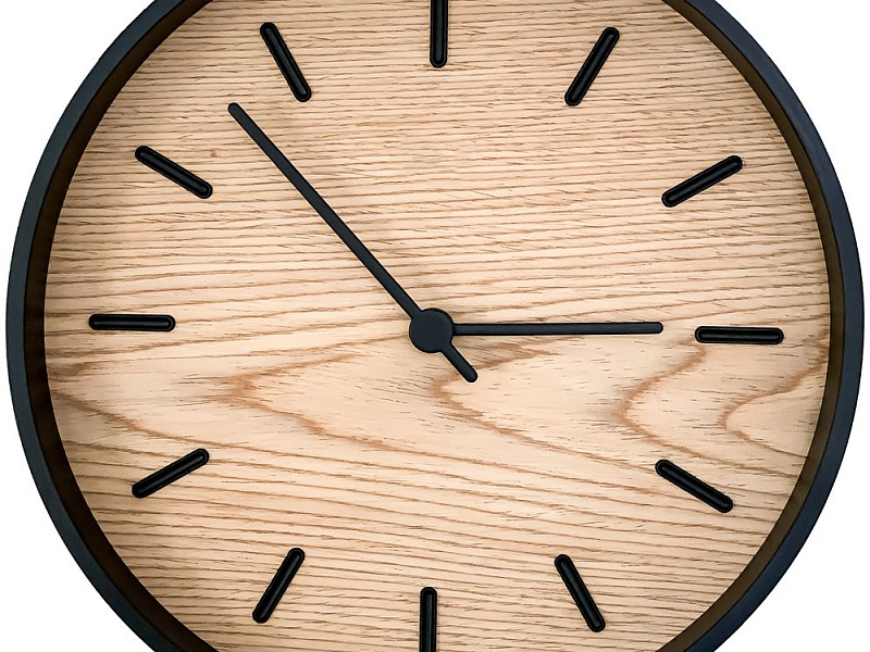 Часы настенные Kiko, дуб