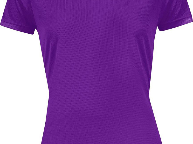 Футболка женская Sporty Women 140, темно-фиолетовая