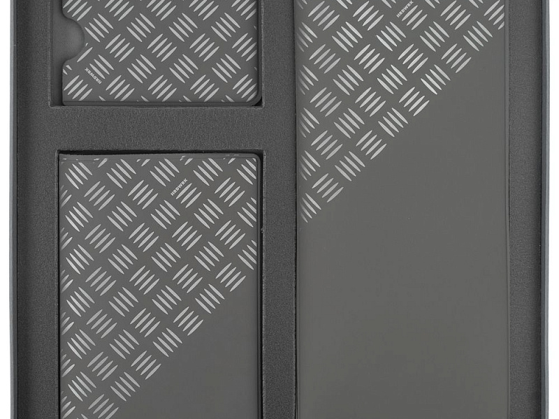 Набор персональных аксессуаров Hard Work, серый