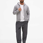 Толстовка унисекс Stone, серый меланж