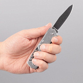 Туристический нож Liten Halp, серебристый