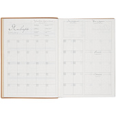 Ежедневник Anaconda, недатированный, золотистый