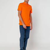 Рубашка поло мужская Virma Light, оранжевая