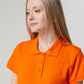Рубашка поло женская Virma Lady, оранжевая