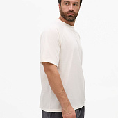 Футболка унисекс оверсайз T2, молочно-белая