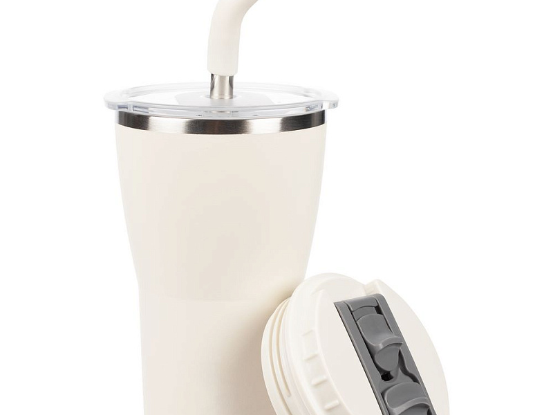 Термостакан Sapporo без логотипа, белый