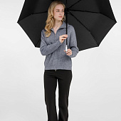 Зонт складной Fiber, темно-синий