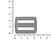 Пряжка — регулятор ремня Fermo, серая