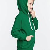 Толстовка с капюшоном детская Kirenga Kids, зеленая