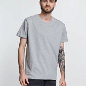 Футболка унисекс Ankara, серый меланж