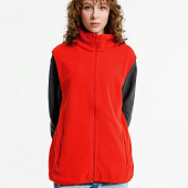 Жилет флисовый унисекс Nesse, красный