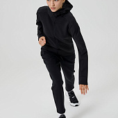 Куртка с капюшоном унисекс Begi, черная