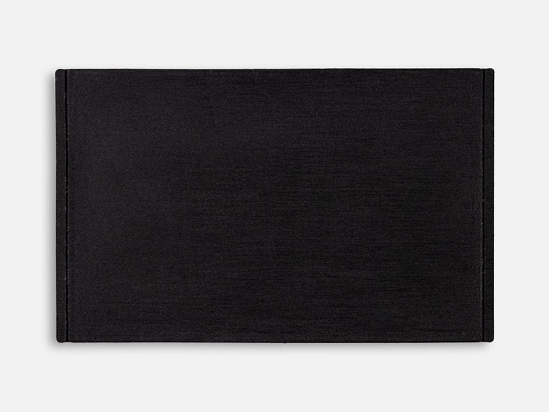 Лейбл из ПВХ Dzeta, ХL, черный