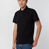 Рубашка поло мужская Spring 210, черная