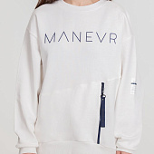 Свитшот унисекс Kosmos 2.0, кремовый