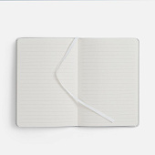 Блокнот Lactonica, серый