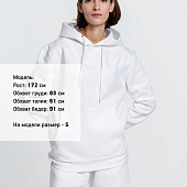 Худи унисекс Phoenix, белое