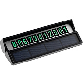 Парковочная визитка Litera Solar, черная