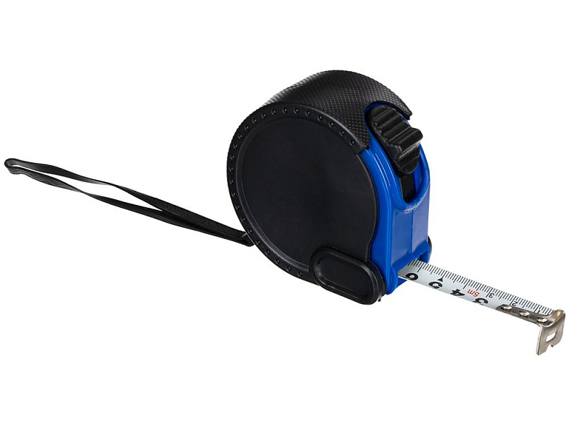 Рулетка Meter Plan, 3 м, черная с синим