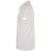 Рубашка поло мужская Brandy Men, белая с темно-синим