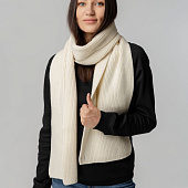 Шарф Tommi, молочно-белый (ванильный)
