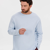 Лонгслив унисекс Siluetti Fuori, светло-голубой