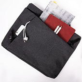 Сумка для документов HotDoc, темно-серая