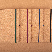 Блокнот Corkfolio, синий