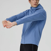 Куртка с капюшоном унисекс Begi, синяя