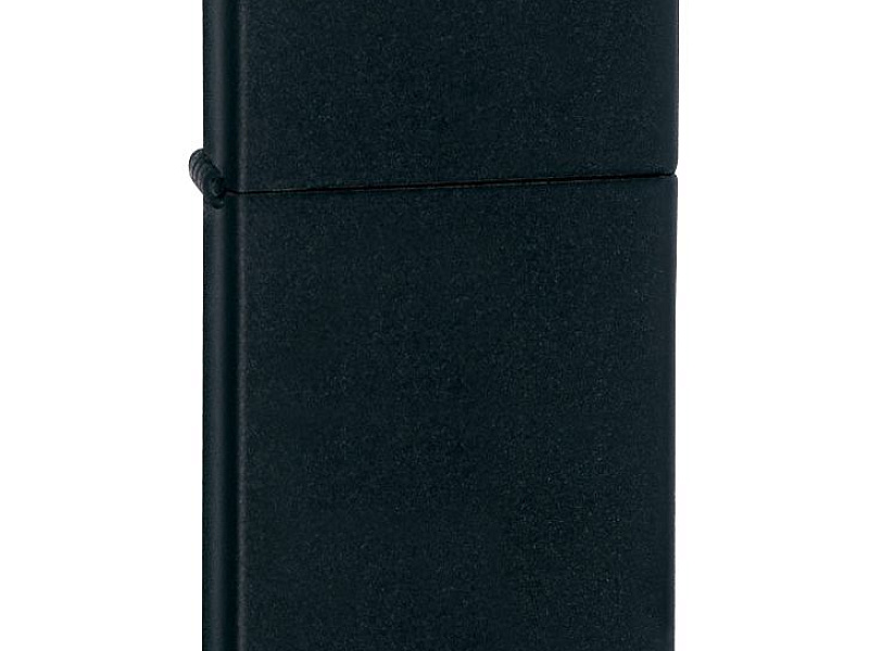 Зажигалка Zippo Slim Matt, матовая черная
