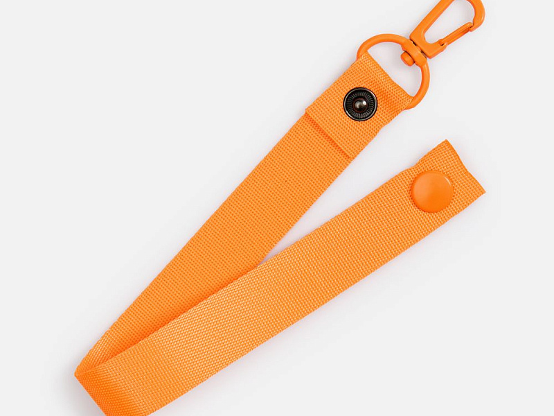 Ремувка-петля на кнопке Tohu, оранжевый неон