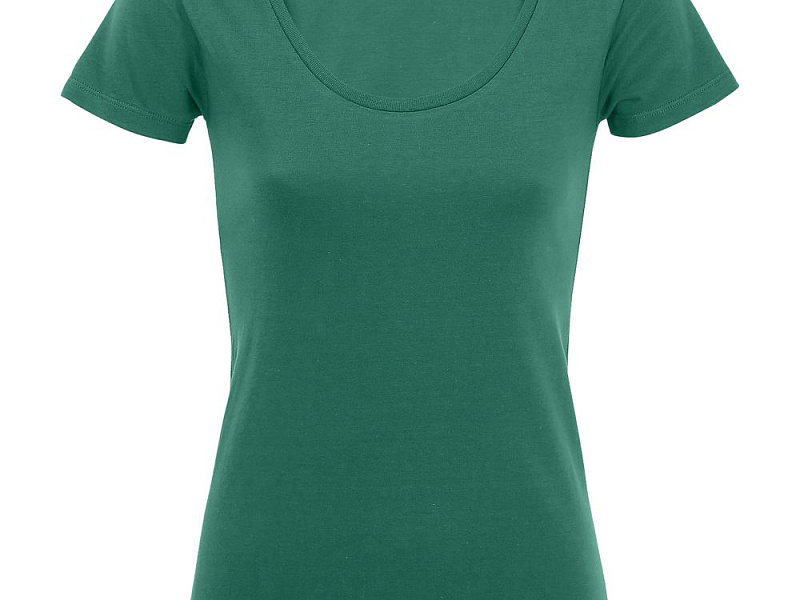 Футболка женская Metropolitan, изумрудно-зеленая