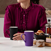 Кружка Best Noon с покрытием софт-тач, черная