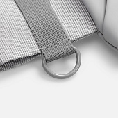 Стропа текстильная Fune 20 S, серая, 10 см